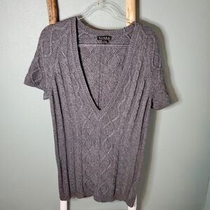 KAROO V neck sweater tunic